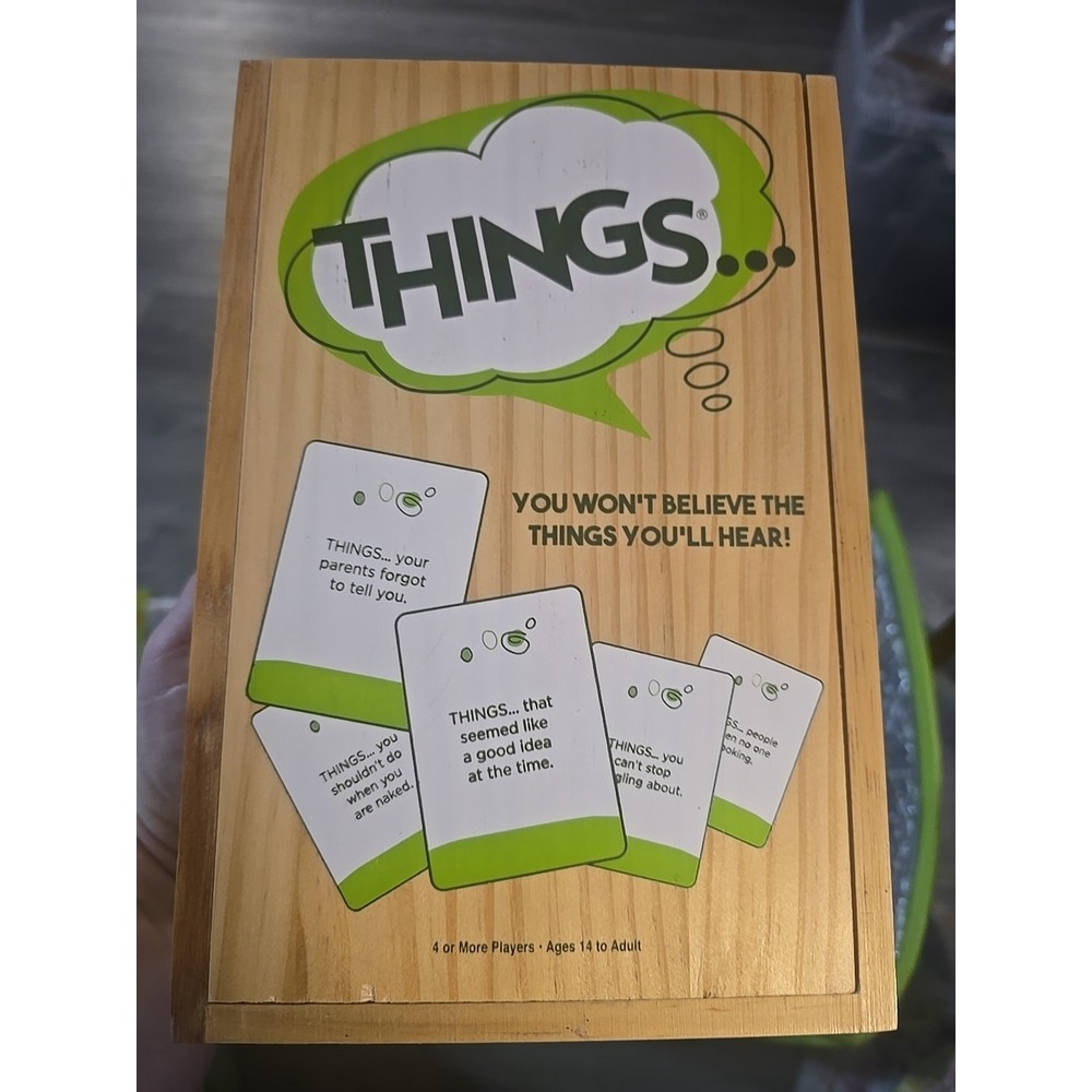Things Card Game‎ Believe The Thing You'll Hear Brand New